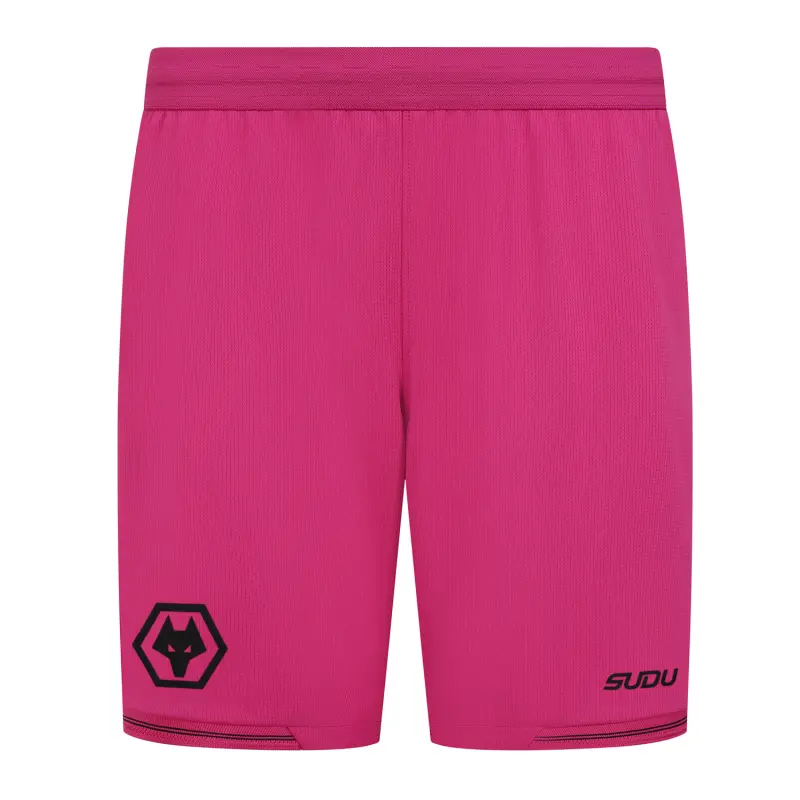 Wolves Kits Shop | Official 2025-26 Wolves Goalkeeper Away Short – Junior With Custom Printing Wolverhampton Wanderers Apparel